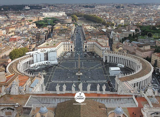 rome-st-peter-dome-vew--Life-Through-My-Lens-Dr-dentist-Pretam-Gharat-wimpole-harley-street-London